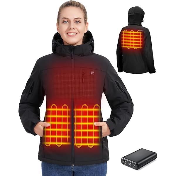 Amazon.com: MIDIAN Heated Jacket with Battery Pack Down