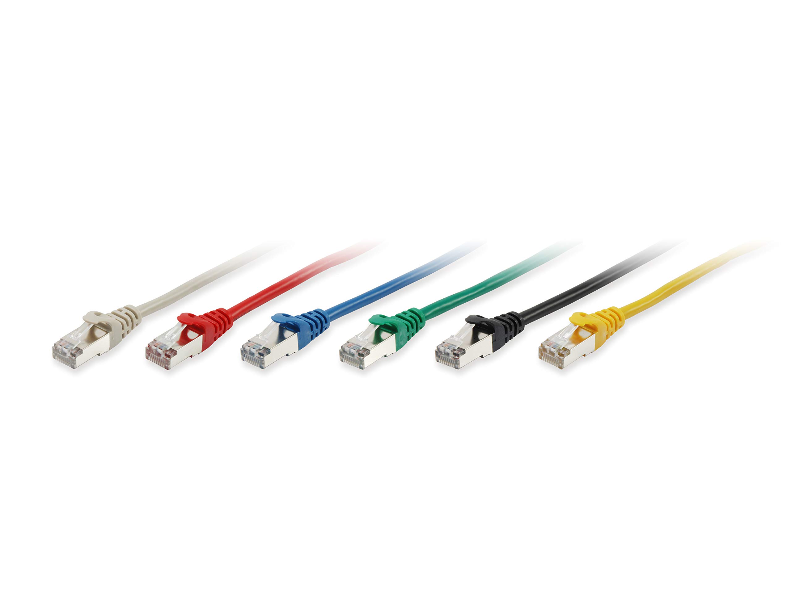 Equip 606011 Patch Cable RJ-45 (m) to RJ-45 (m) - 30 m - SFTP Pimf - Cat 6A - Halogen- Moulded - No Hook - Stranded - White