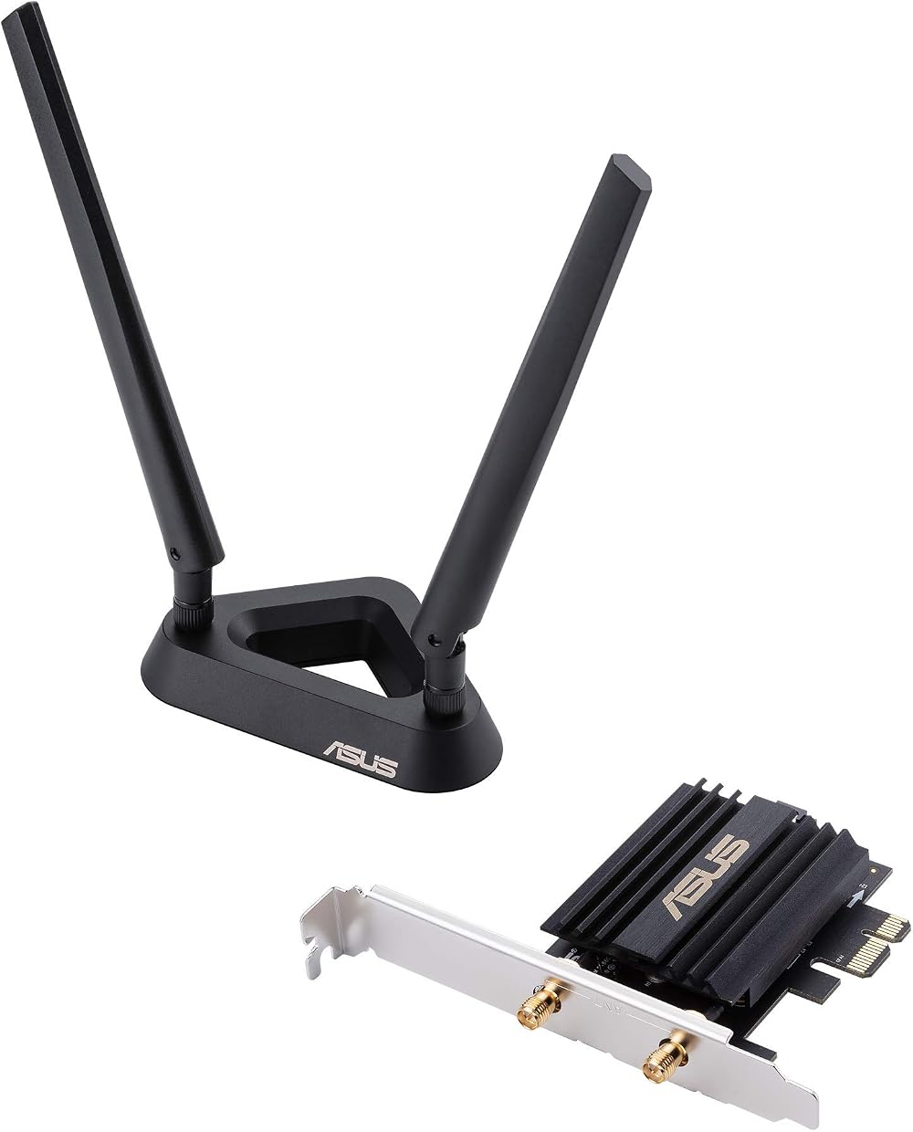 ASUS PCE-AX58BT Wi-Fi 6 AX3000 PCIe Adapter Bluetooth 5 MU-MIMO 160MHz 2.4/5G