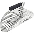 Sand Scoop for Metal Detecting, Metal Detecting Shovel in Stainless Steel 201 for Adults, Metal Detector Accessories, Sand Sh