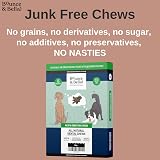 Bounce and Bella Natural Dog Dental Chews Chewy Chicken Beef Green Tea 100g view 2