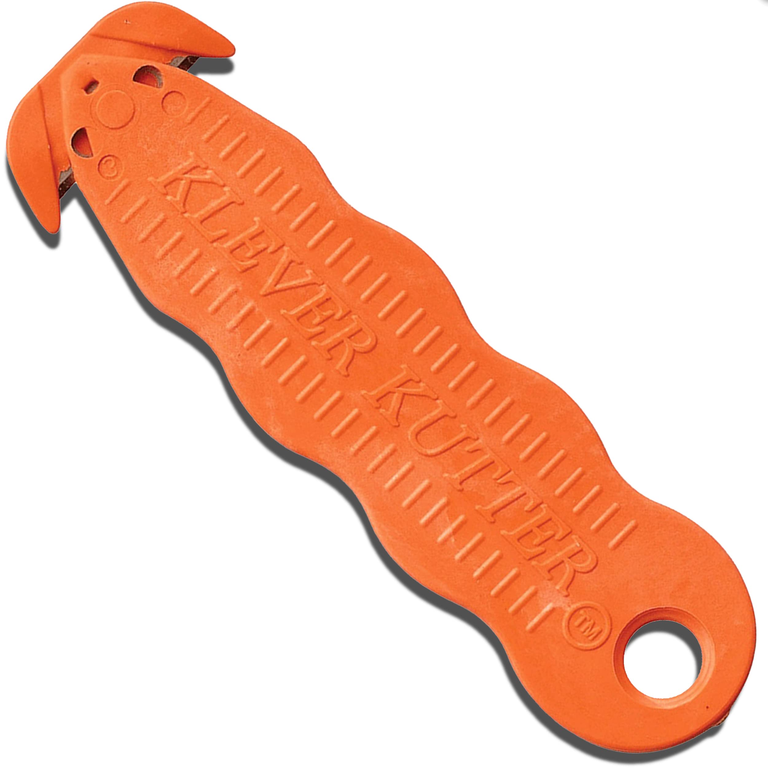 100 Pack Klever Kutter Safety Box Cutter Utility