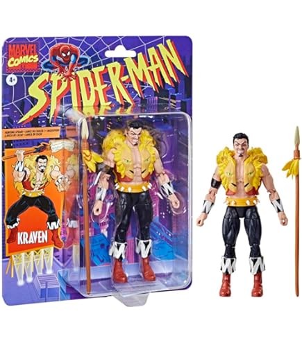 マーベルレジェンド　クレイブン　スパイダーマン　セット Amazon.com: Marvel Legends Spider-Man and Kraven Two Pack