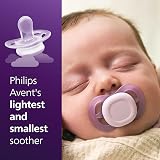 Philips Avent Ultra Start Soother Orthodontic Newborn Soft Silicone 2 Pack view 2