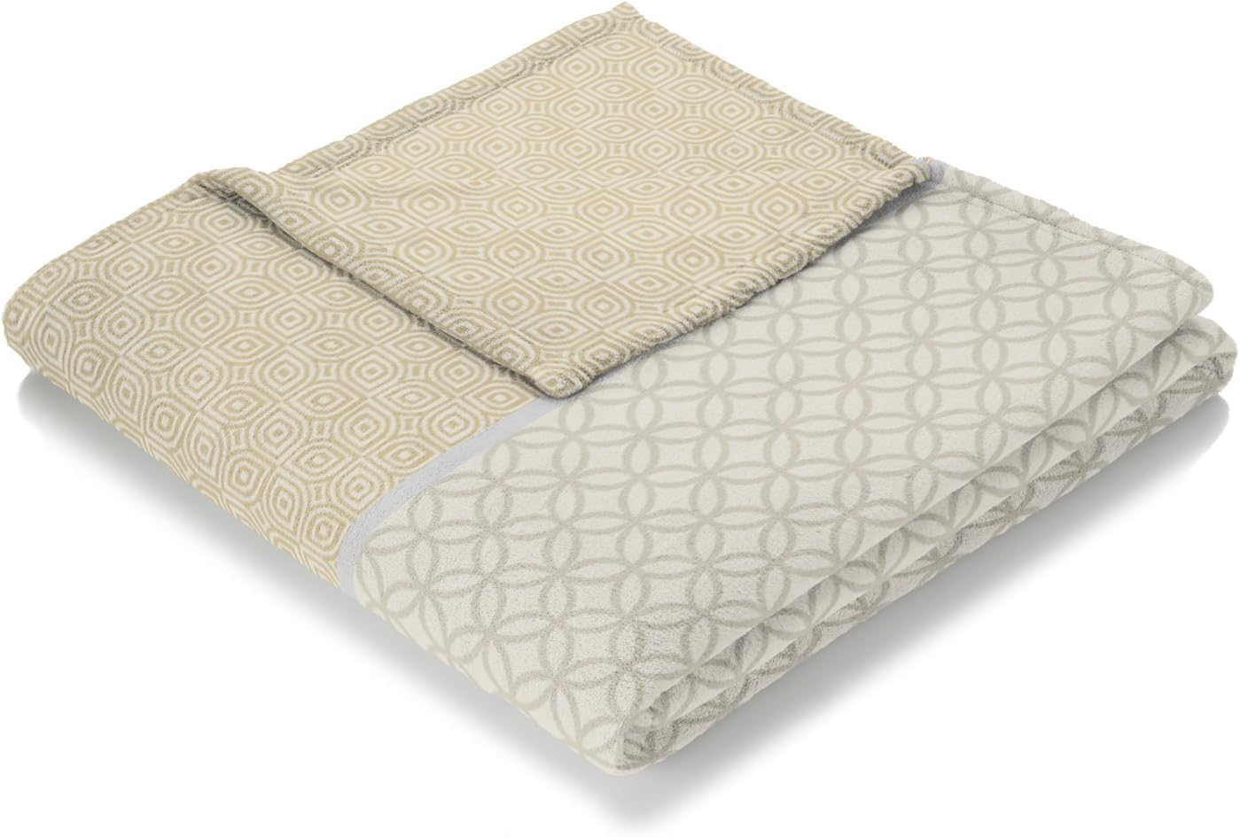 biederlack Metropolitan Blanket Throw 150x200cm, Cotton Blend, Cara