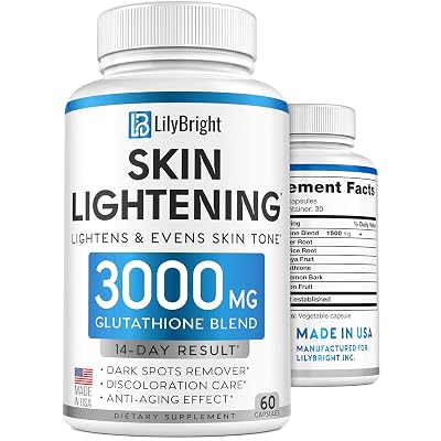 lilybright glutathione supplement 500 mg Plus  21st Century Vitamins  21st Century Vitamins Emily Bright Skin Brilliance -
