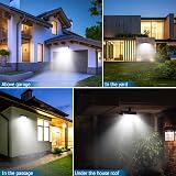 Aomeya 50W LED Flood Light with PIR Motion Sensor IP66 Outdoor Security view 7