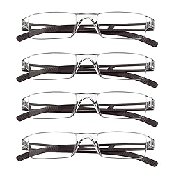 LifeArt Blue Light Blocking Reading Glasses, 2 or