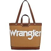 Montana West Wrangler Tote Bag for Women Vintage Top Handle Handbags and Shoulder Bag