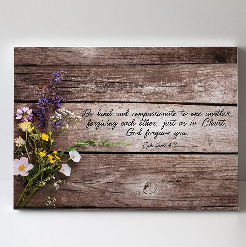Amazon.com: Christian Scripture Wall Art - Religious Inspirational