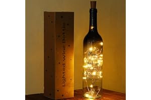 Umigy Christmas Mom Gifts for Women Wine Bottle Lights with Cork Gifts from Daughter Son to Mother Light up Lamp Decor LED Glass Waterproof Cork Light for Home Decorations Birthday Party Holiday Decor