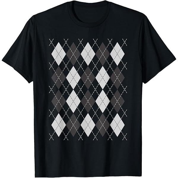 VINTAGE Pull col rond pour hommes XL Gris Argyle/acrylique