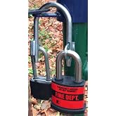 Gate Keeper GM P2002 Multi User Shared Access Locking System | 2 Padlock Capacity Hasp for Gates and Doors, Weather Resistant Zinc Plated Carbon Steel, Industrial Grade Security