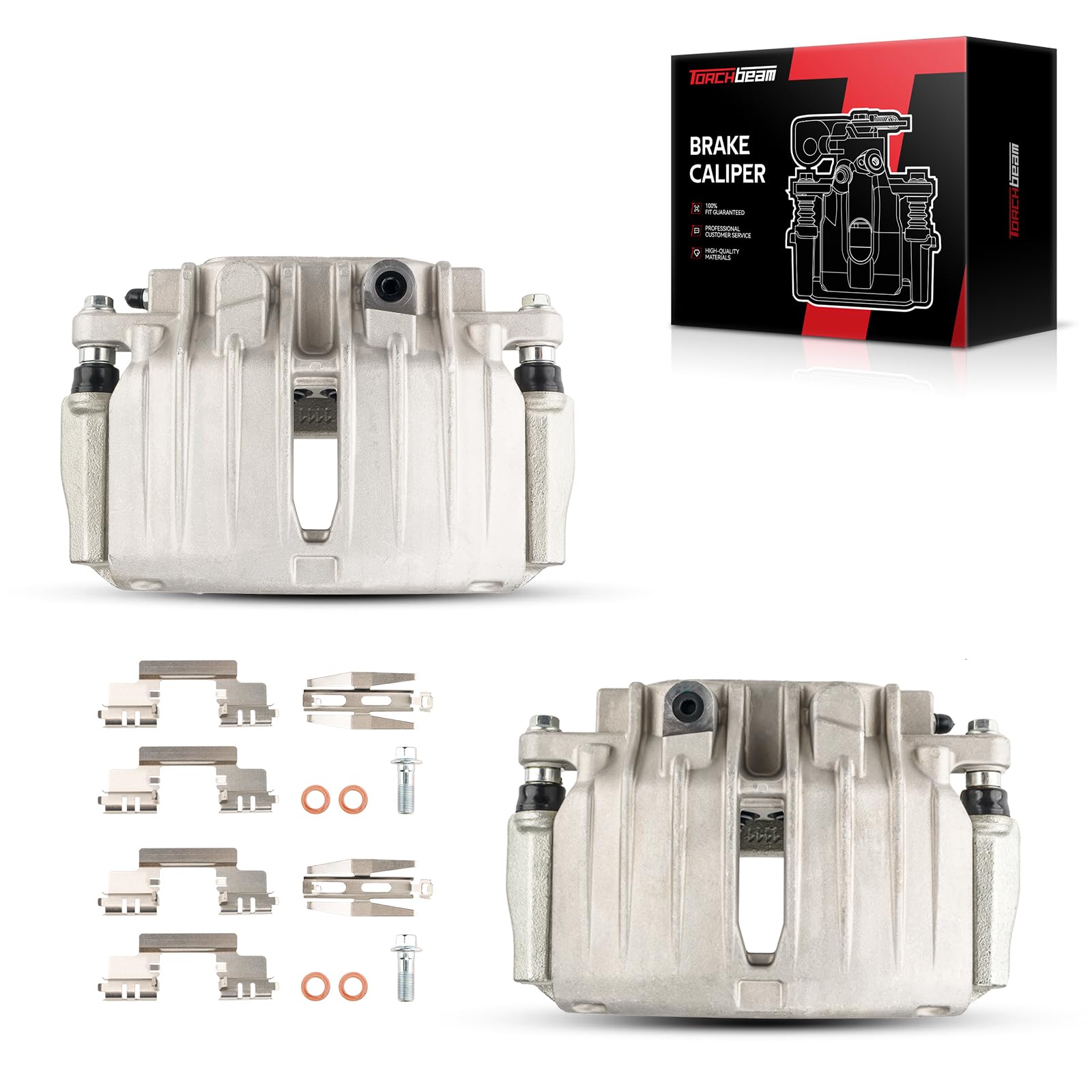 Torchbeam Rear Brake Calipers Set for Chevrolet
