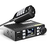 Radioddity DB20-G GMRS Mobile Radio for Car Vehicle, 20W Long Range Two Way Radio with Cigarette Lighter Plug, 500 Channels, 