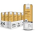 Slate Milk - High Protein Iced Coffee - Caramel Latte - 175mg Caffeine, Lactose Free Energy - 20g Protein, 1g Sugar, 100 Calories, 1g Net Carbs, No Sugar Added - Protein Coffee - 11 fl oz, 24 Cans