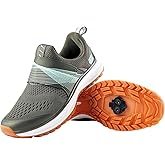 Spinning Shoes Women's Cycling Shoes - SPD Compatible Indoor/Outdoor Bike, Breathable & Comfortable Road Cycling Shoes with Pre-Installed Cleats