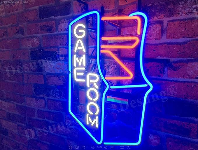Urby Brand New 17 Game Room Neon Sign For Wall Decor Handmade Sign Home Arcade Beer Bar Lights Fc09 Amazon Com urby brand new 17 game room neon sign for wall decor handmade sign home arcade beer bar lights fc09