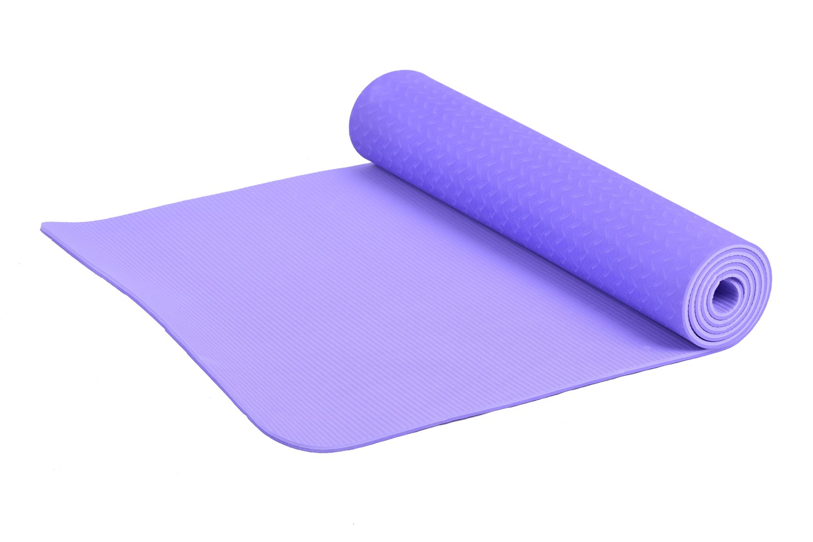 FA Sports YogiPlus Double-Layer Yoga Mat purple Size:183 x 61 x 0.6 cm