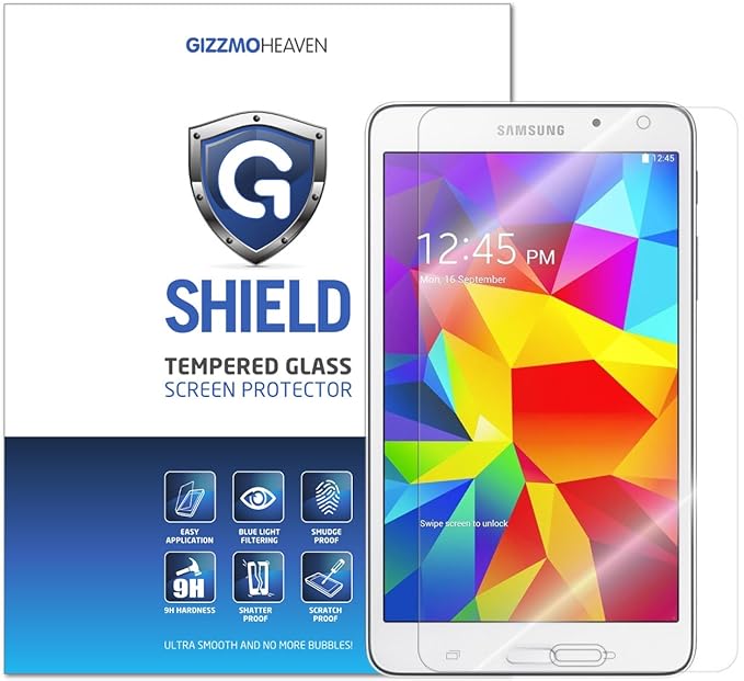 G-Shield Displayschutzfolie für Samsung Galaxy Tab 4 (7 Zoll) Hartglas Schutzfolie