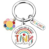 Uerifr Teacher Appreciation Gifts Funny Teacher Gifts For Women Men Personalized Teacher Keychain Small Gifts For Teachers Birthday Valentines Day Teachers' Day Stuff For Adult Best Teacher Gifts