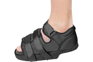 GHORTHOUD Post-op Shoes Heel Wedge Healing Shoe Lightweight Heel Relief Medical Orthopedic Foot Brace Off-loading Shoes for Ulcerations, Feet Wounds(Large)