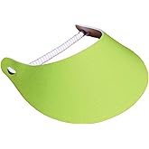The Incredible Sunvisor Women's Solid Color Design Lightweight Packable Foam Visor for Sun Protection and Outdoor Activities