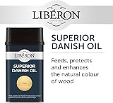 Libéron Superior Danish Oil 1L - Wood Finish Protection Interior Exterior view 4