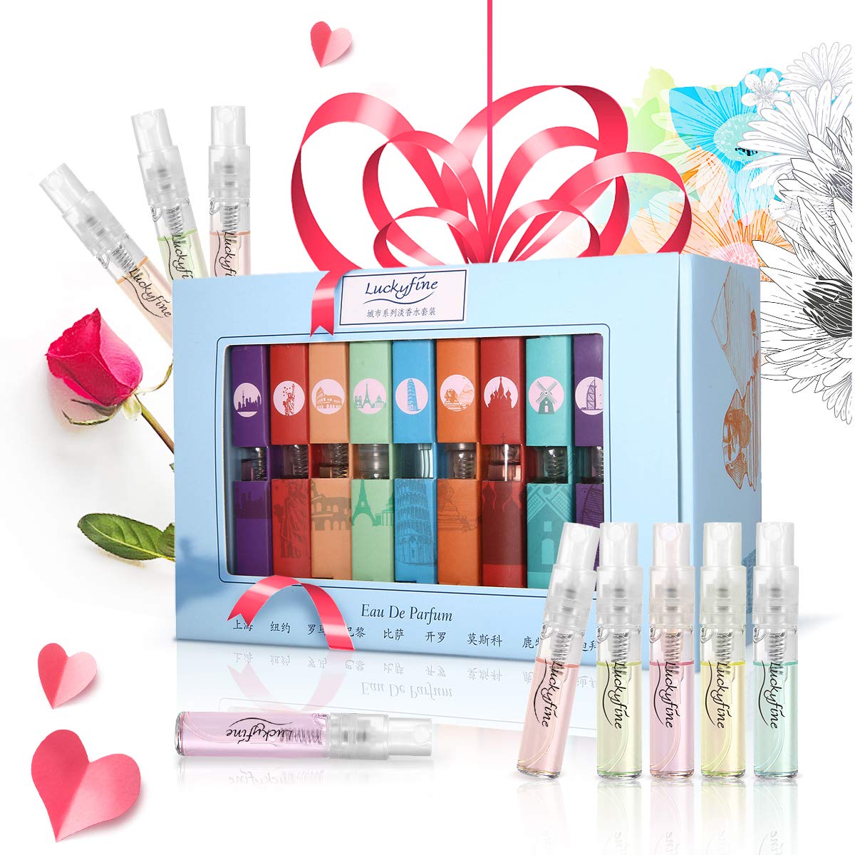 Body Mist Perfume Gift Set For Kids, PreTeens, Tweens & Teen Girls