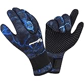 Summshall Scuba Diving Gloves, 3MM Neoprene Thermal Non-Slip Gloves for Diving, Surfing, Kayaking, Snorkeling, Sailing, Boating Neoprene Gloves for Men and Women