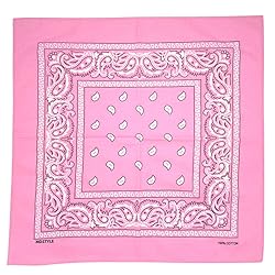 MDSTYLE 3 PCS 100% Cotton Bandana for Men & Women