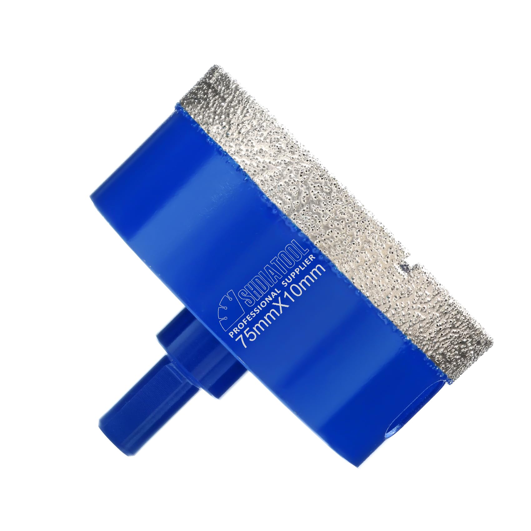 SHDIATOOL Diamond Drill Core Bits 75mm Triangle Shank Hole Saw Cutter for Porcelain Tile Marble Ceramic Granite