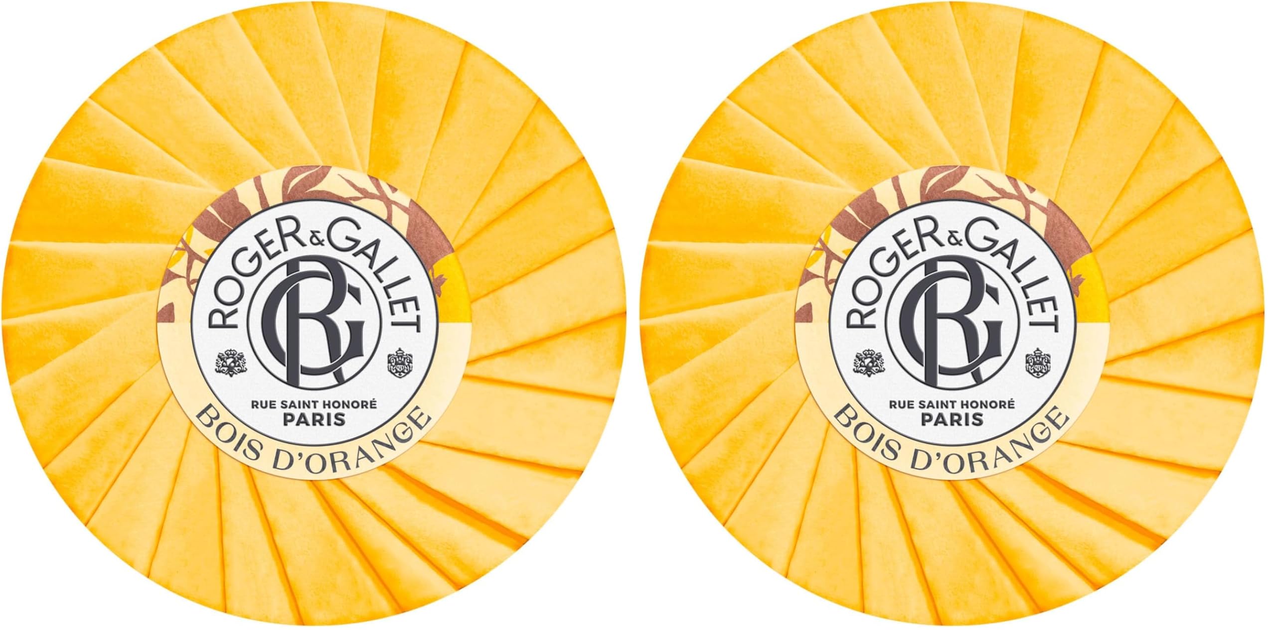 Roger&Gallet Bois d’Orange Soap 100g (Pack of 2)