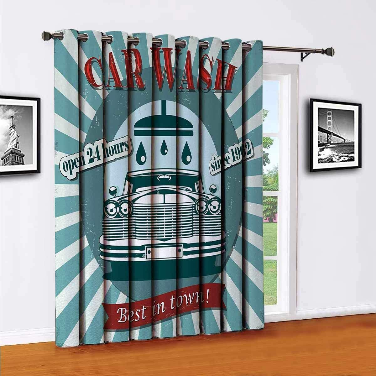 Cortina con aislamiento de sombreado retro, diseño gráfico vintage para