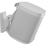 Sanus Wireless Speaker Wall Mount Sonos ONE, ONE SL, Play:1, & Play:3 - Tool Free Tilt & Swivel Adjustments for Best Audio - 