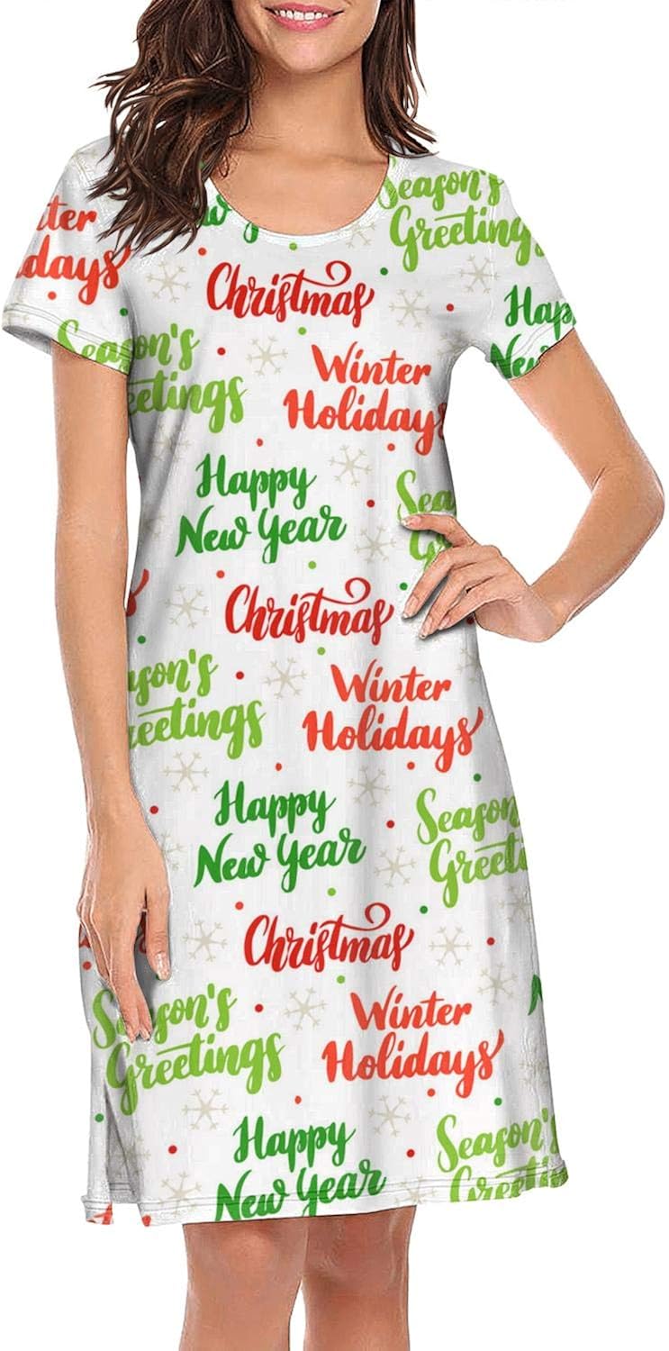 christmas sleep dress