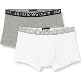 Emporio Armani Men's Stretch Cotton Endurance 2-Pack-Trunk