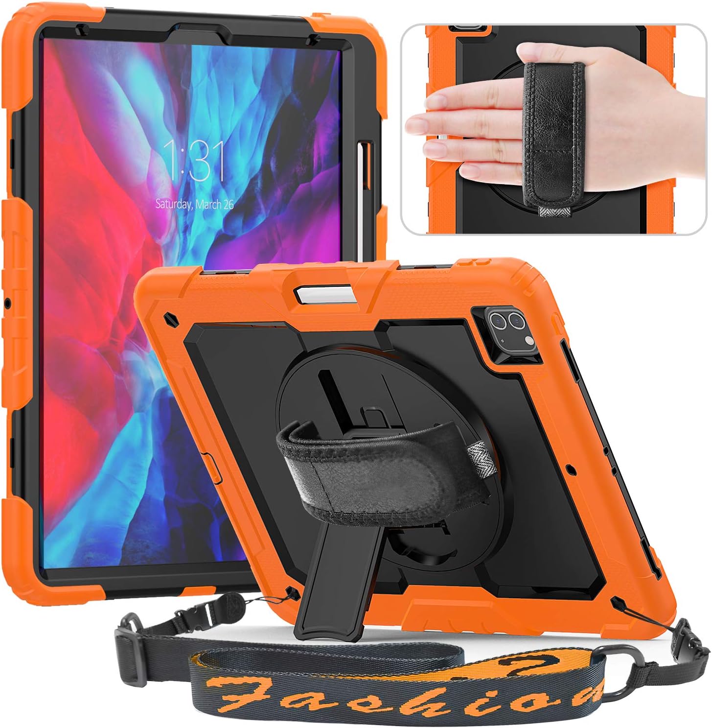 Timecity Case Compatible with iPad Pro 12.9 Inch 2020