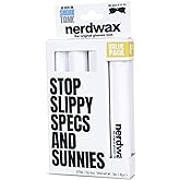 Nerdwax Glasses Wax - 4ct Value Pack | Stop Sliding Glasses | Anti-Slip Eyewear Retainer | As Seen on Shark Tank