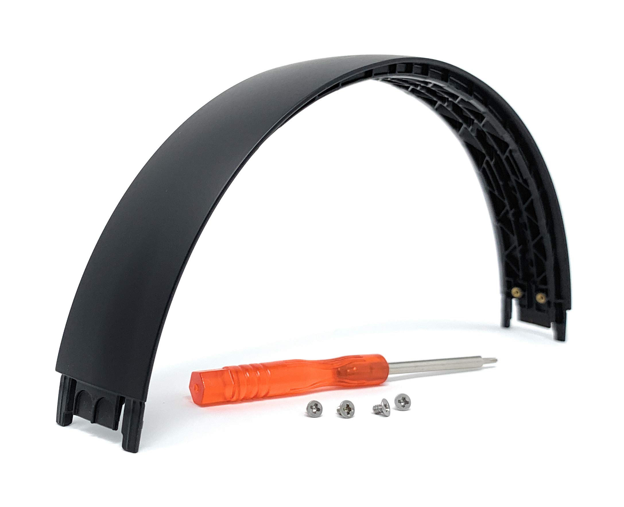 Replacement Top Headband Arch band for Beats Solo 3 Wireless and Solo 2 Headphones Solo3 (Defiant Black-Red)