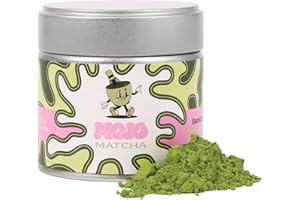 Mojo Matcha Ceremonial Grade Matcha Powder Organic Matcha Powder Ceremonial Grade Organic Japanese Matcha Tea Powder Organic - Samidori Cultivar - 1.06 oz