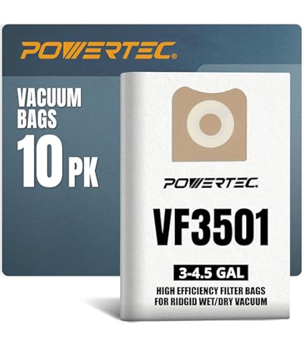 Hilti Plastic Bags for VC 20-U Vacuum - 203854 - Pack of 10