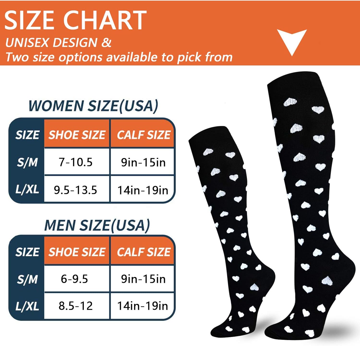 Copper Compression Socks for Women and Men(20-30 mmHg) - Best Medical for Running Athletic Nurses Pregnancy Flight Travel: Clothing