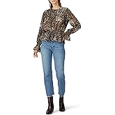 Victor Alfaro Collective Rent The Runway Pre-Loved Animal Print Peasant Top