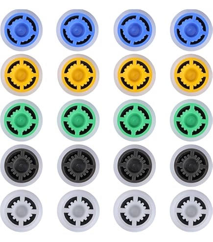 AIEX 12 Pcs Water Flow Restrictor, Multiple Specification Shower Flow Reducer Limiter Regulator, 1.2/1.5/1.8/2.0/2.2/2.5 GPM Flow Restrictor For Shower Head Fixed Water Saving (15mm/16mm In Diameter - View #3