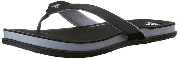 adidas Performance Supercloud Plus-Thong W Sportlich Sandale, schwarz/mid grau/Silber, 5 M Us