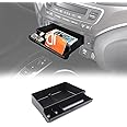 HIRUFAIT Center Console Organizer Tray for Honda Pilot 2016-2022/ Ridgeline 2017-2025/ Passport 2019-2025, ABS Material Console Drawer Storage Box Coin Container Accessories