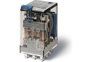 Finder, 55.33.8.120.0000, Ind. Plug-in Relay, 3PDT 10A, 120V AC Coil, Agni Contact