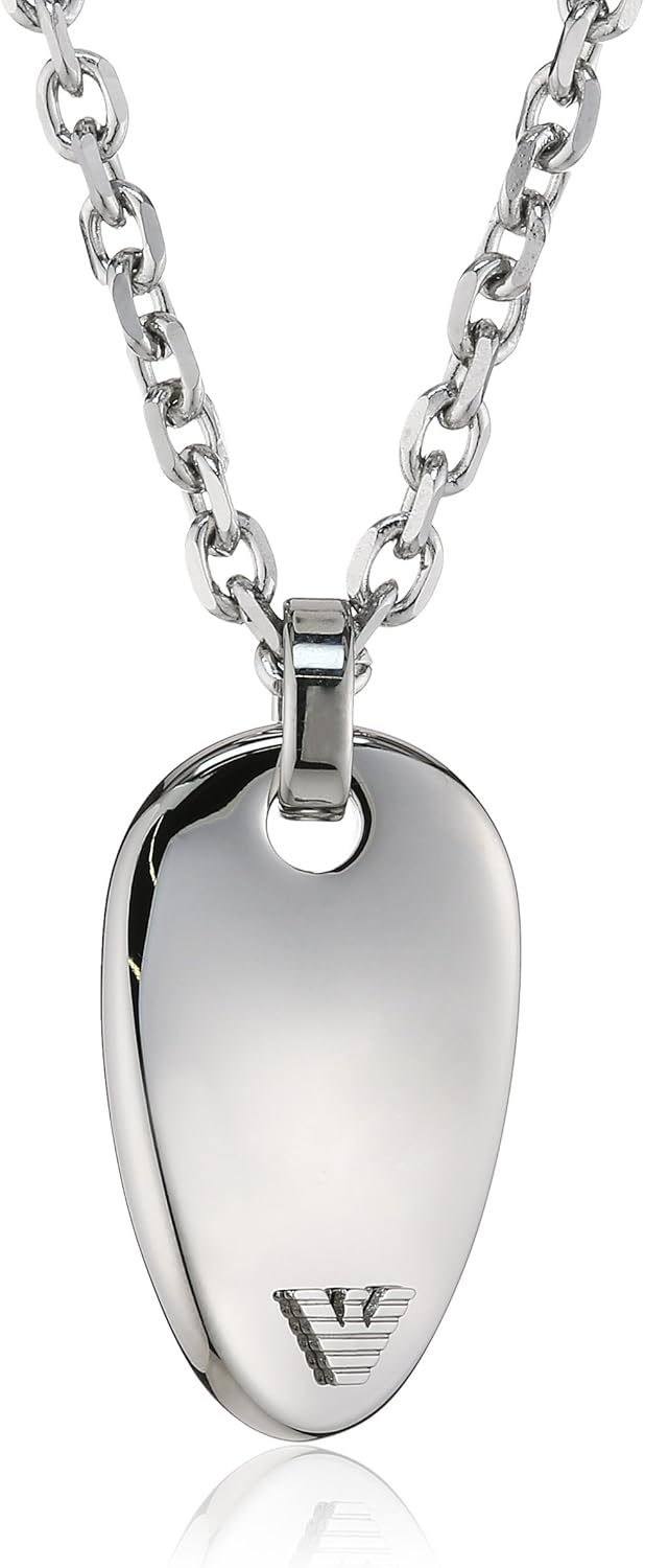 Emporio Armani Herren Halskette Edelstahl 55.0 cm EGS1379040: Amazon.de: Schmuck