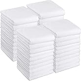 Shimeyao 26 Pack Salon Bleach Proof Towels Highly Absorbent Hair Towels Hand Facial Cloths Bleach Resistant for Salon Barber Spa Beauty Bath Hair Stylist(White,16 x 29 Inch)